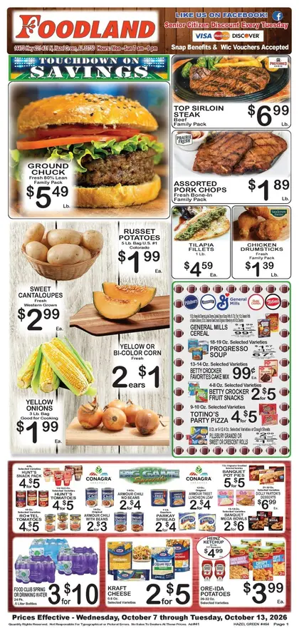 Foodland Grocery Indexed Weekly