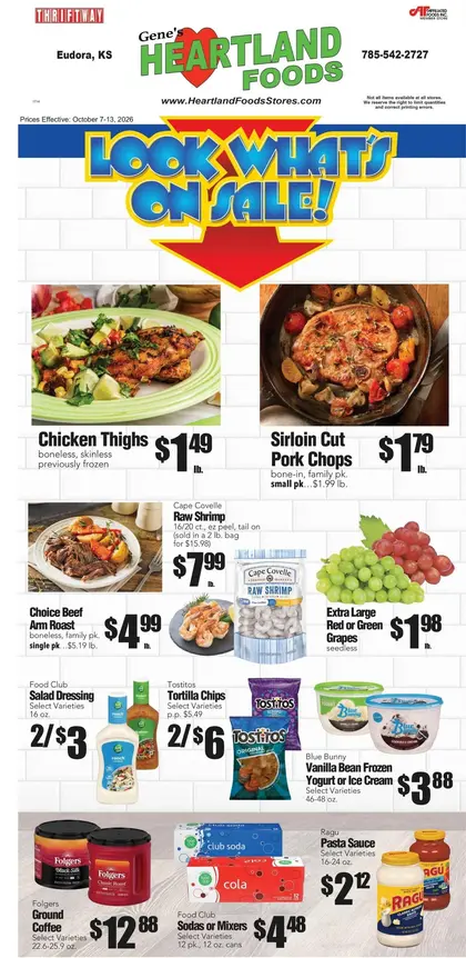 Gene's Heartland Foods USA Indexed Weekly