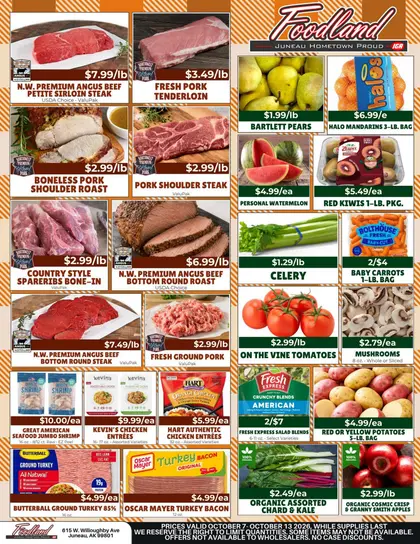 Juneau Foodland IGA Indexed Weekly