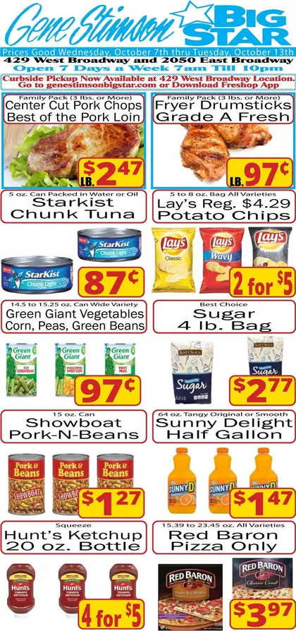 Gene Stimson Big Star Indexed Weekly