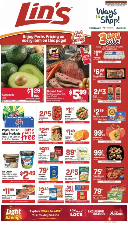 Lin's Fresh Market Indexed Weekly