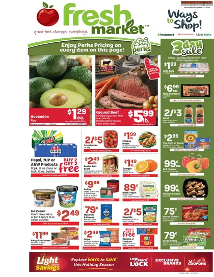 Fresh Market Indexed Weekly