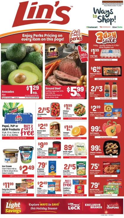 Lin's Fresh Market Indexed Weekly