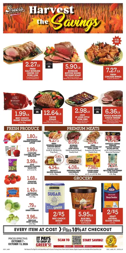 Greer's Cashsaver Indexed Weekly