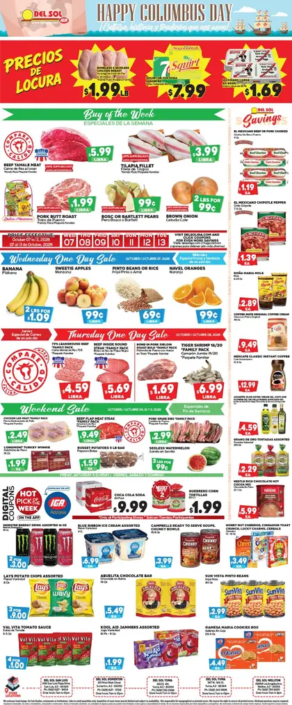 Del Sol IGA Indexed Weekly