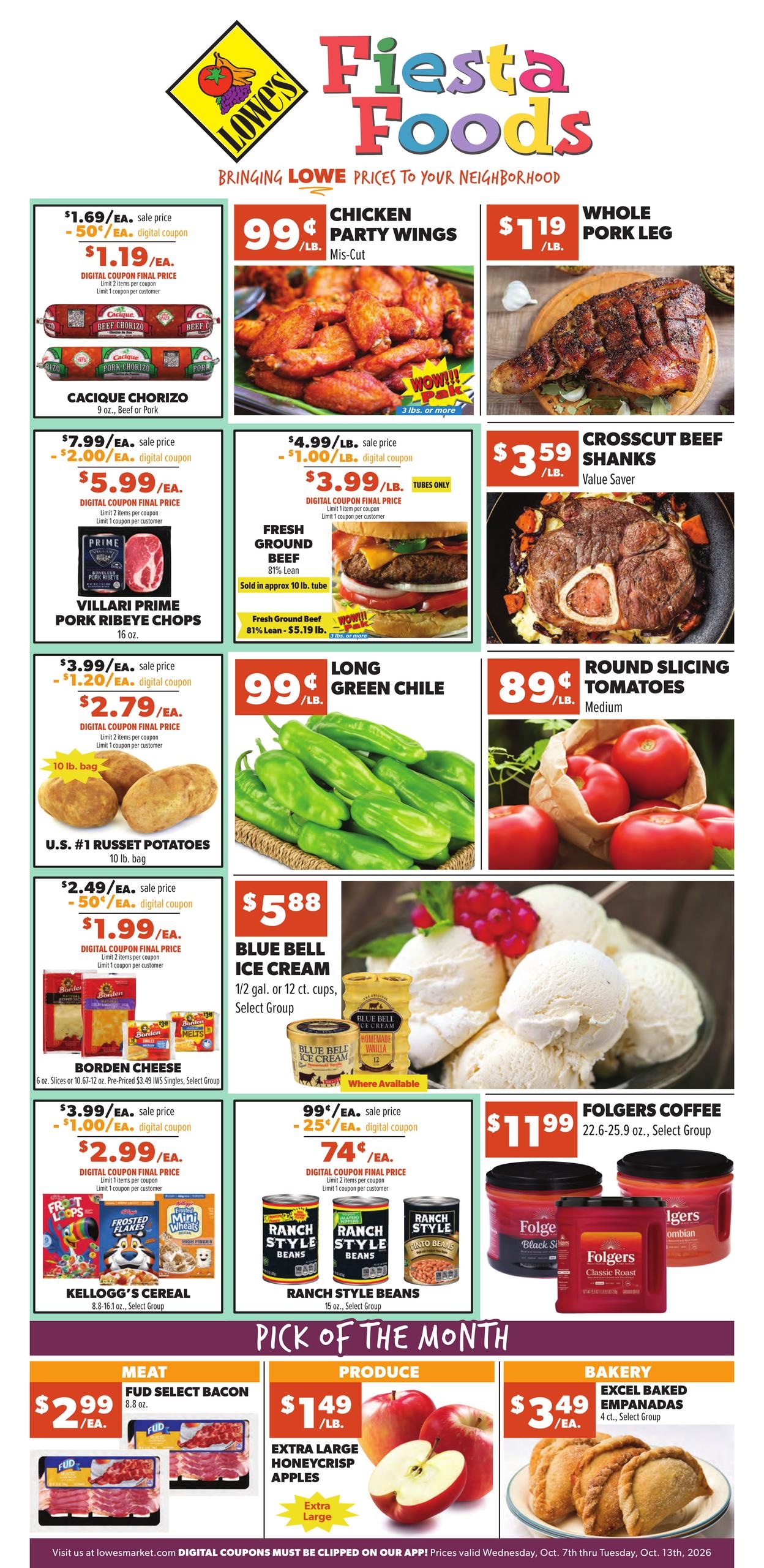 Lowe's Market weekly ad page 1