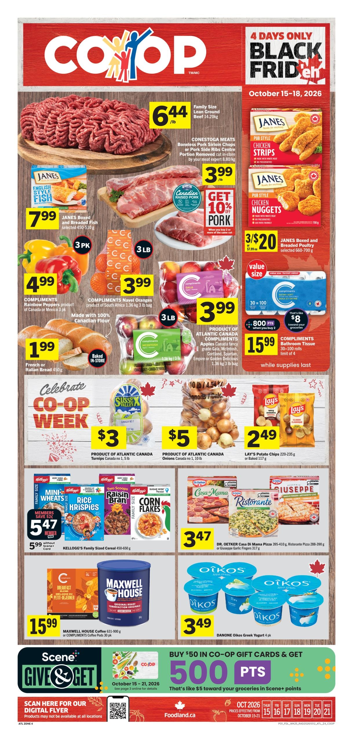 Foodland flyer page 1