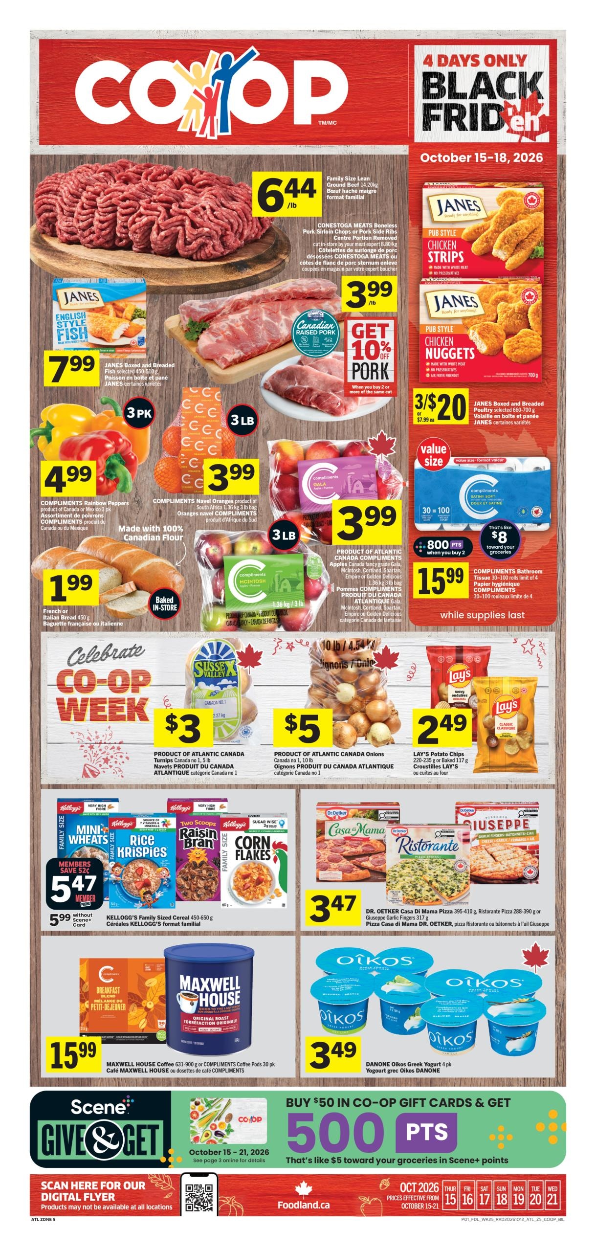 Foodland flyer page 1