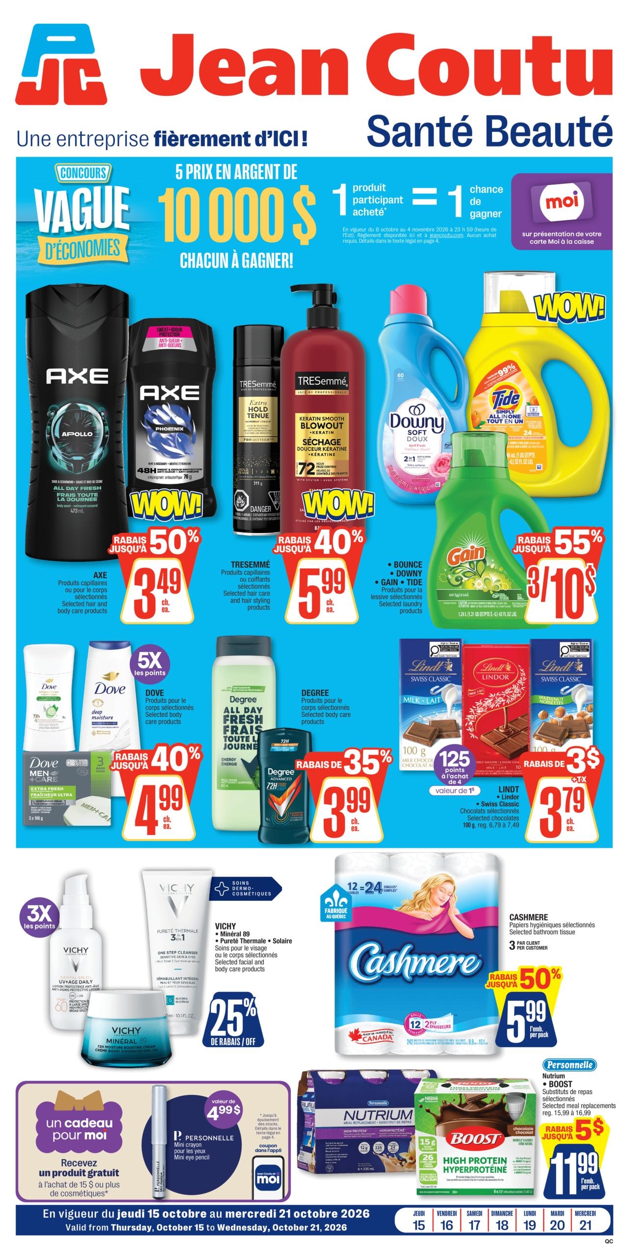 Jean Coutu flyer page 1