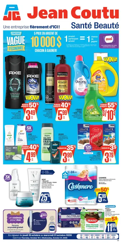 Jean Coutu Health & Beauty Flyer