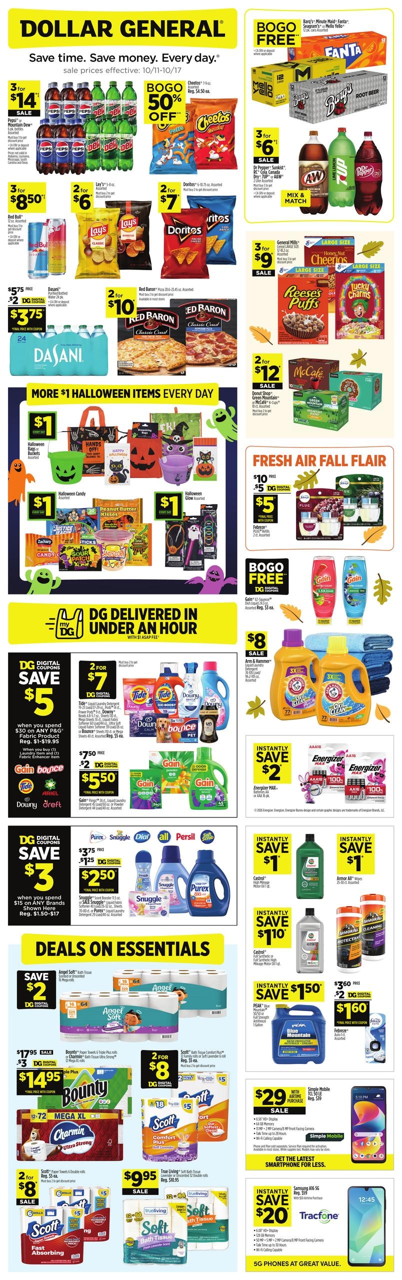 Dollar General weekly ad page 1