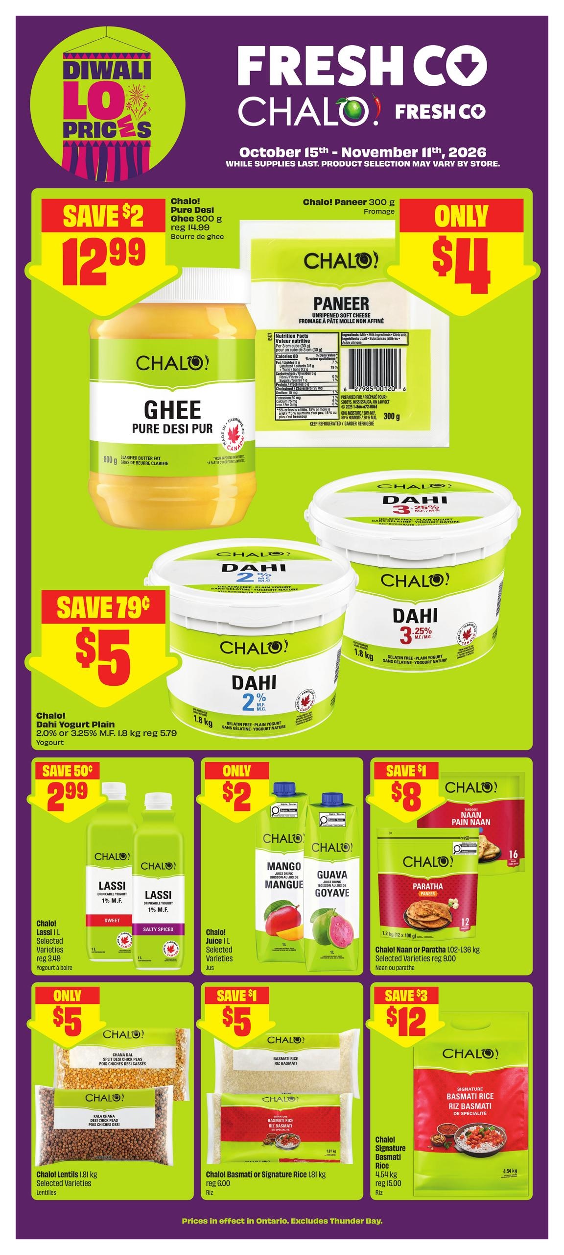 FreshCo flyer page 1