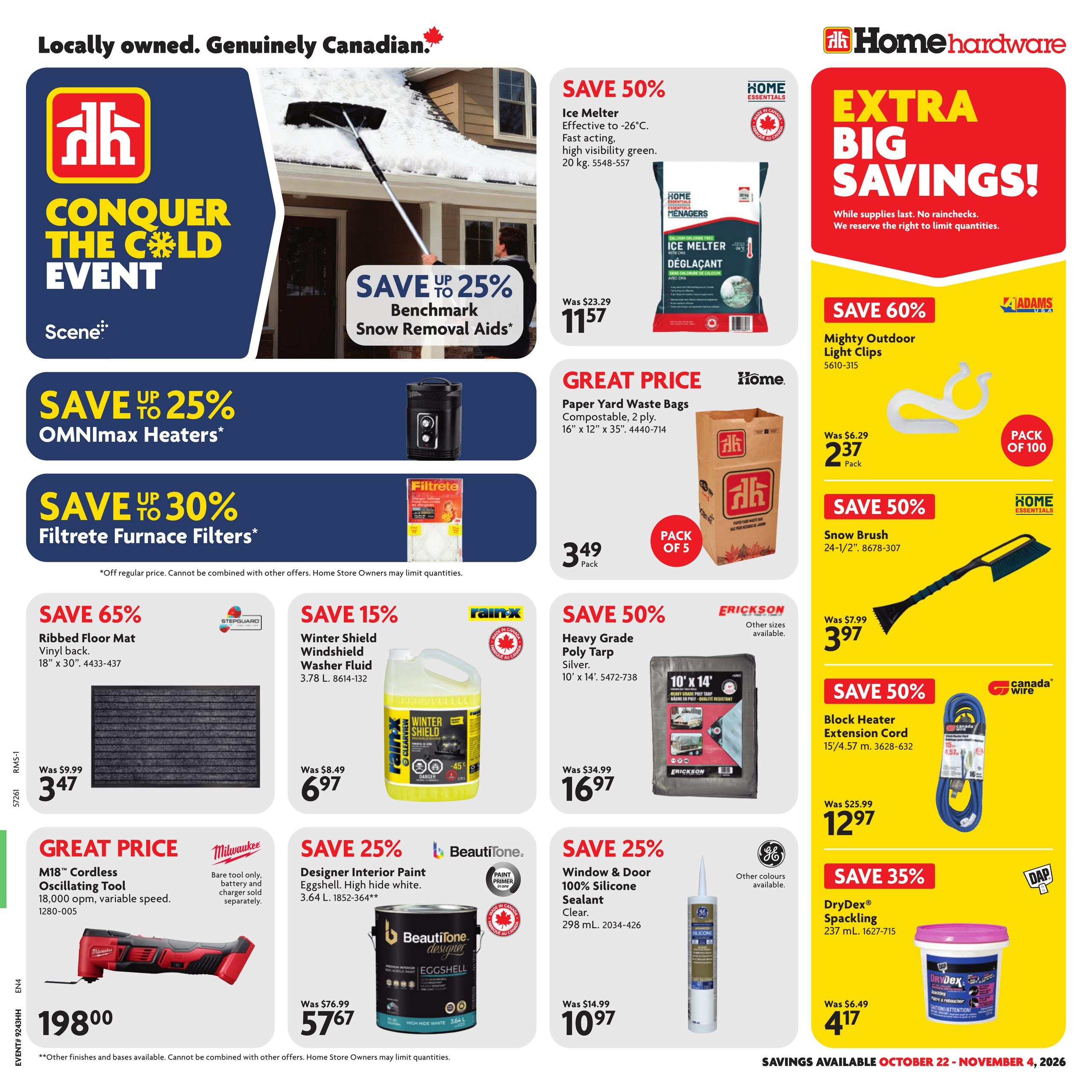 Home Hardware flyer page 1
