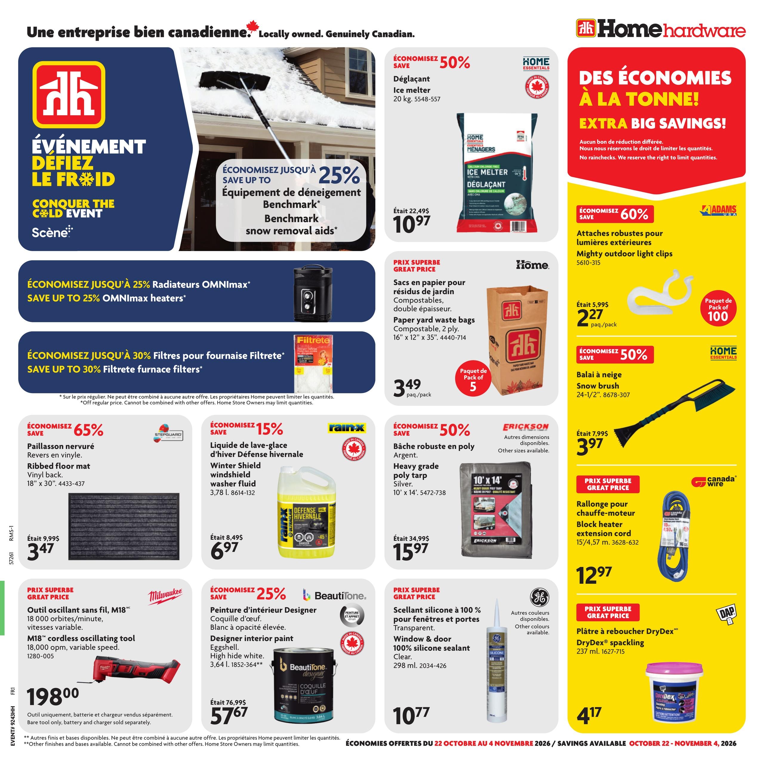 Home Hardware flyer page 1