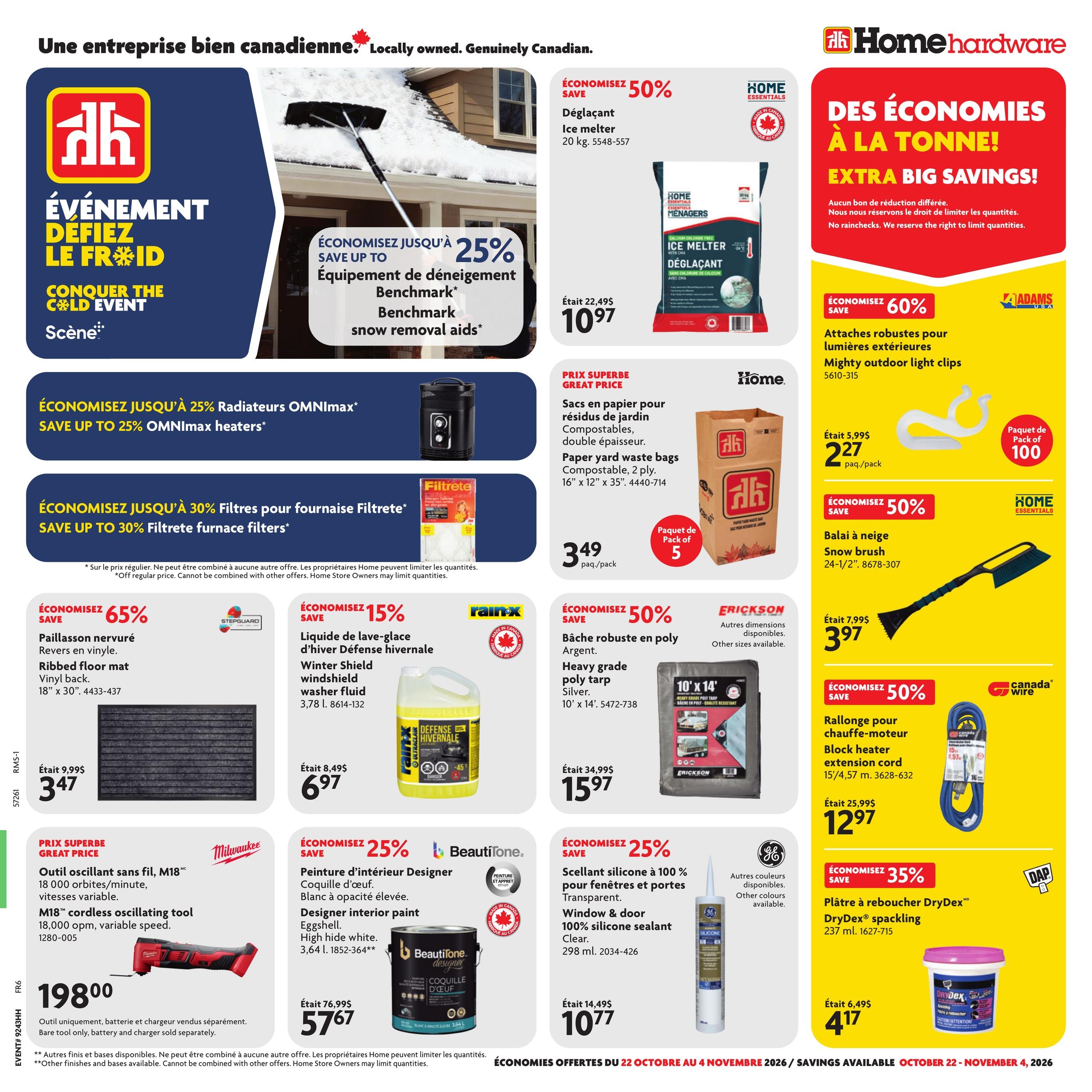 Home Hardware flyer page 1