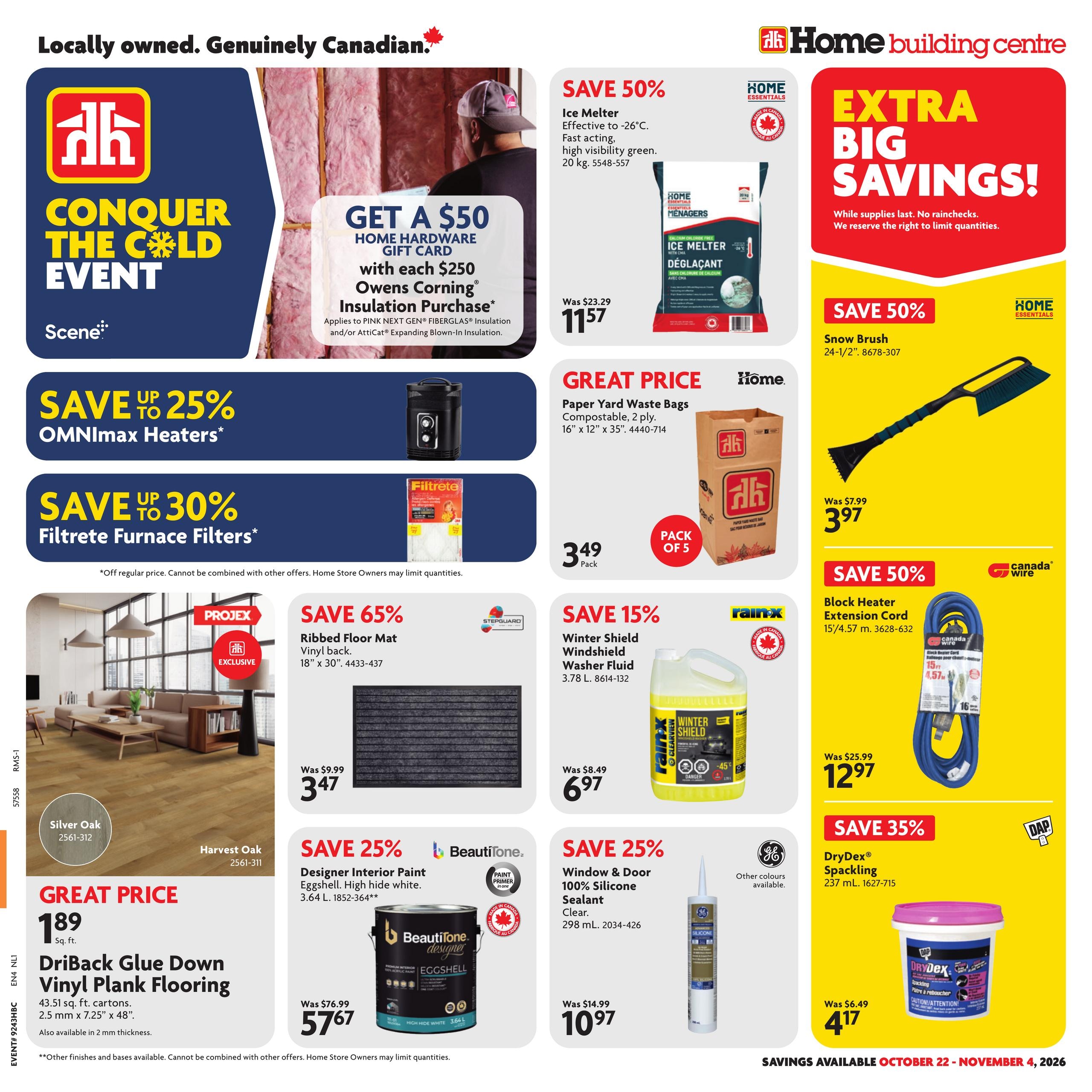 Home Hardware flyer page 1