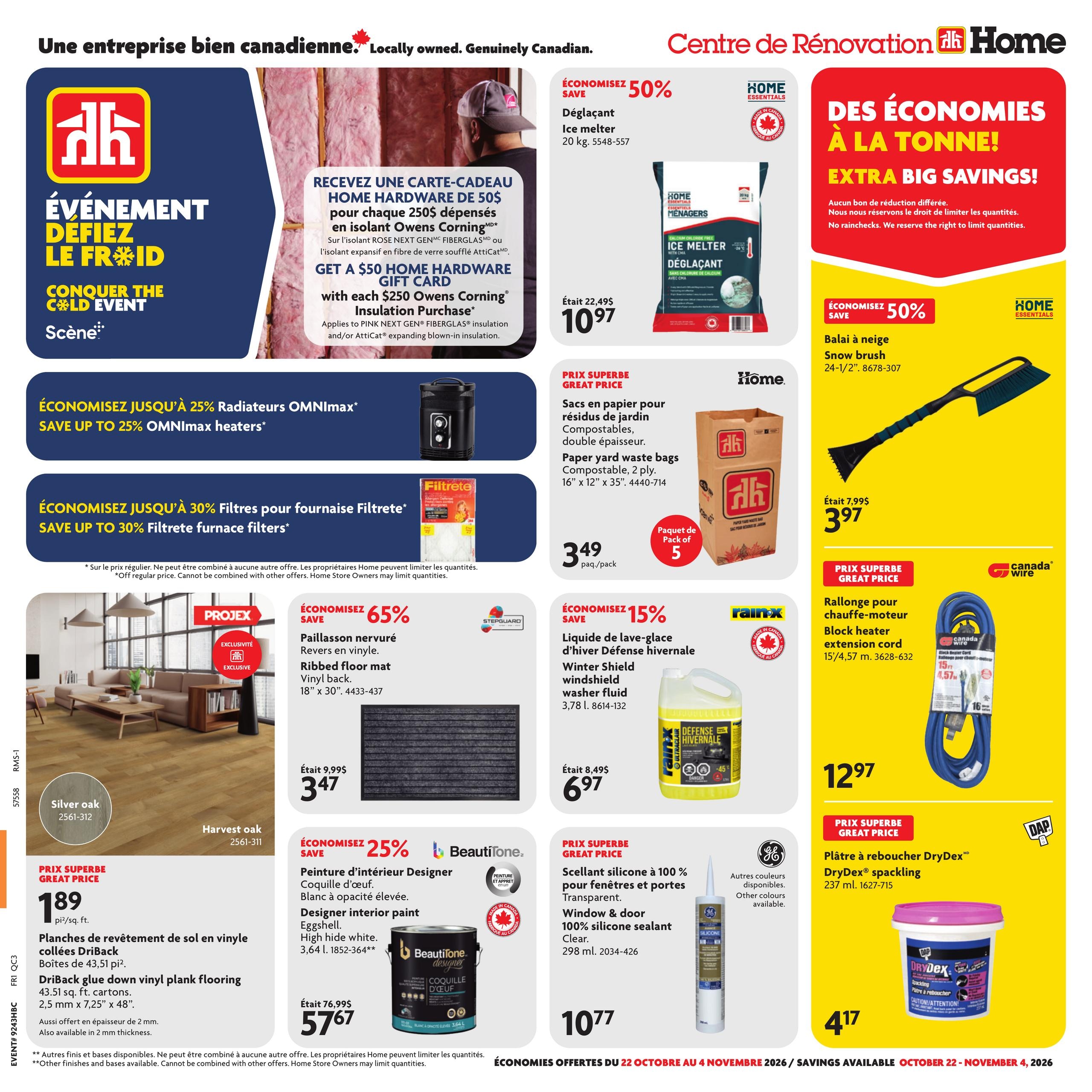 Home Hardware flyer page 1