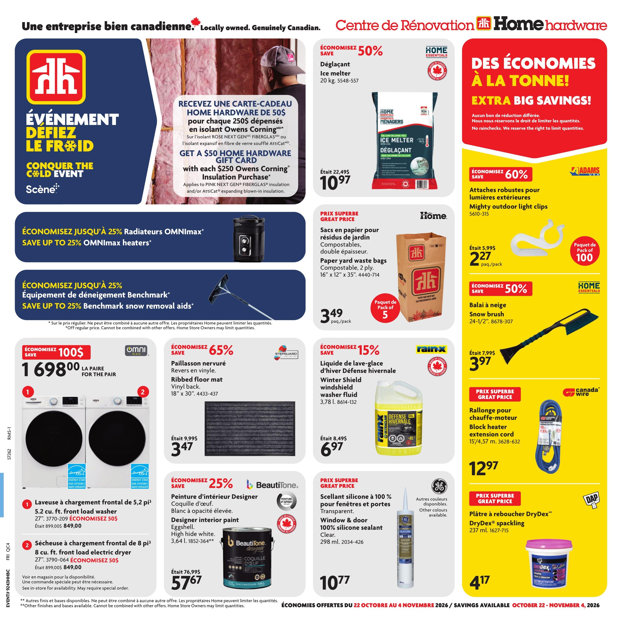 Home Hardware flyer page 1