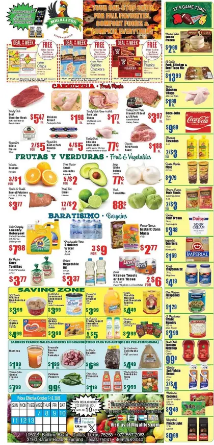 Migalitos Supermercado Indexed Weekly Flyer