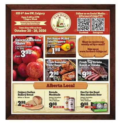 Farmer's Fridge Flyer