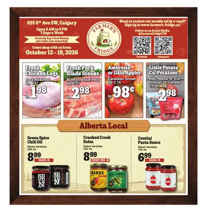 Farmer's Fridge Flyer