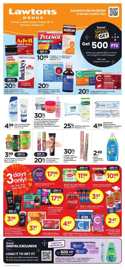 Lawtons Drugs Weekly eFlyer 10/16 - 10/22