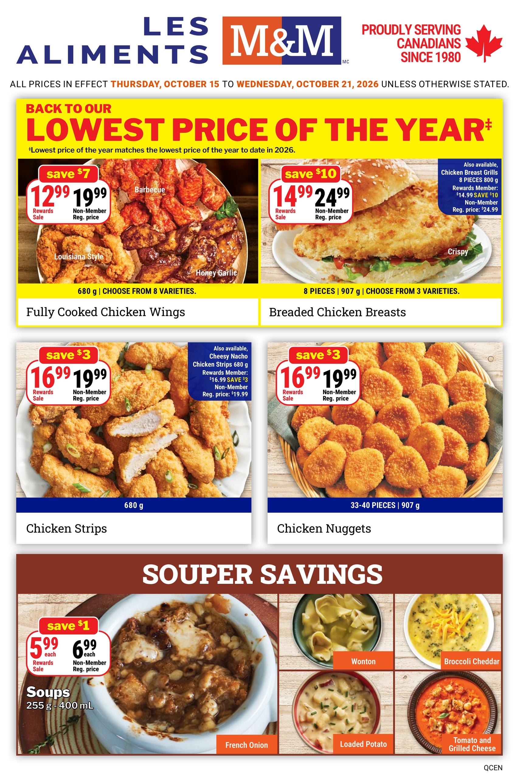 M&M Food Market flyer page 1