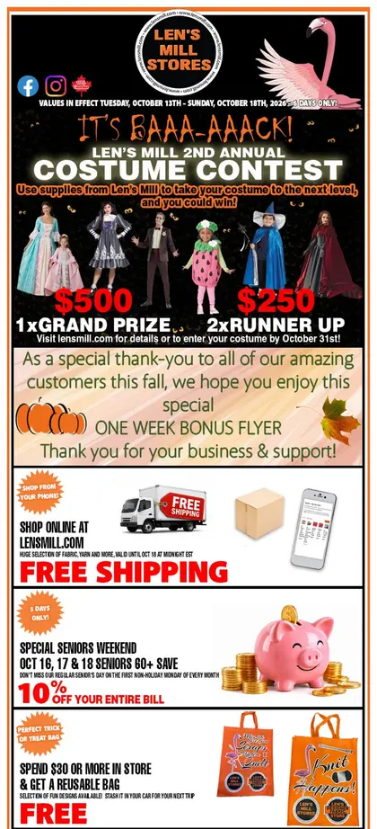 Len's Mill Store Weekly Flyer (direct)