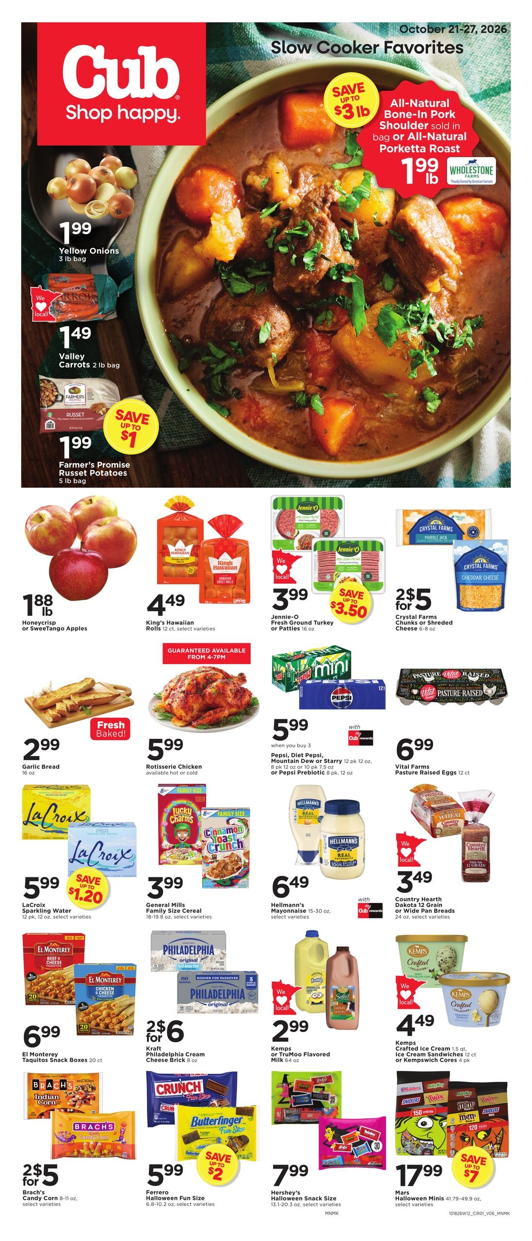 Cub Foods weekly ad page 1