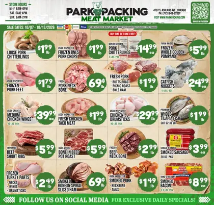 Park Packing Indexed Weekly
