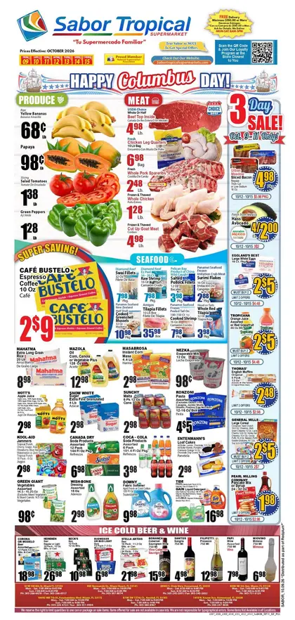 Sabor Tropical Indexed Weekly