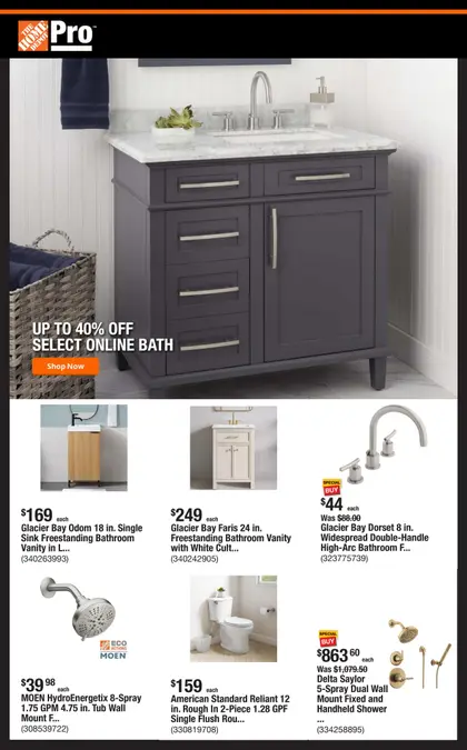 Home Depot Shop Pro Ad