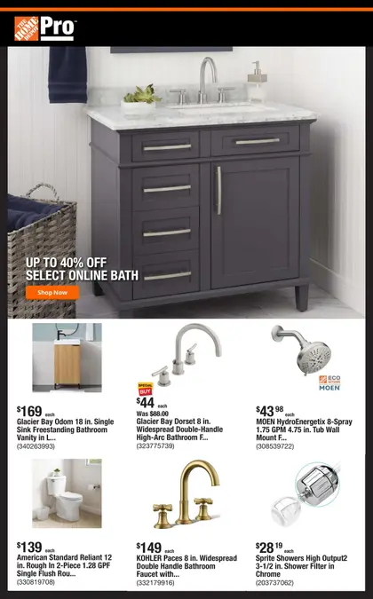Home Depot Shop Pro Ad