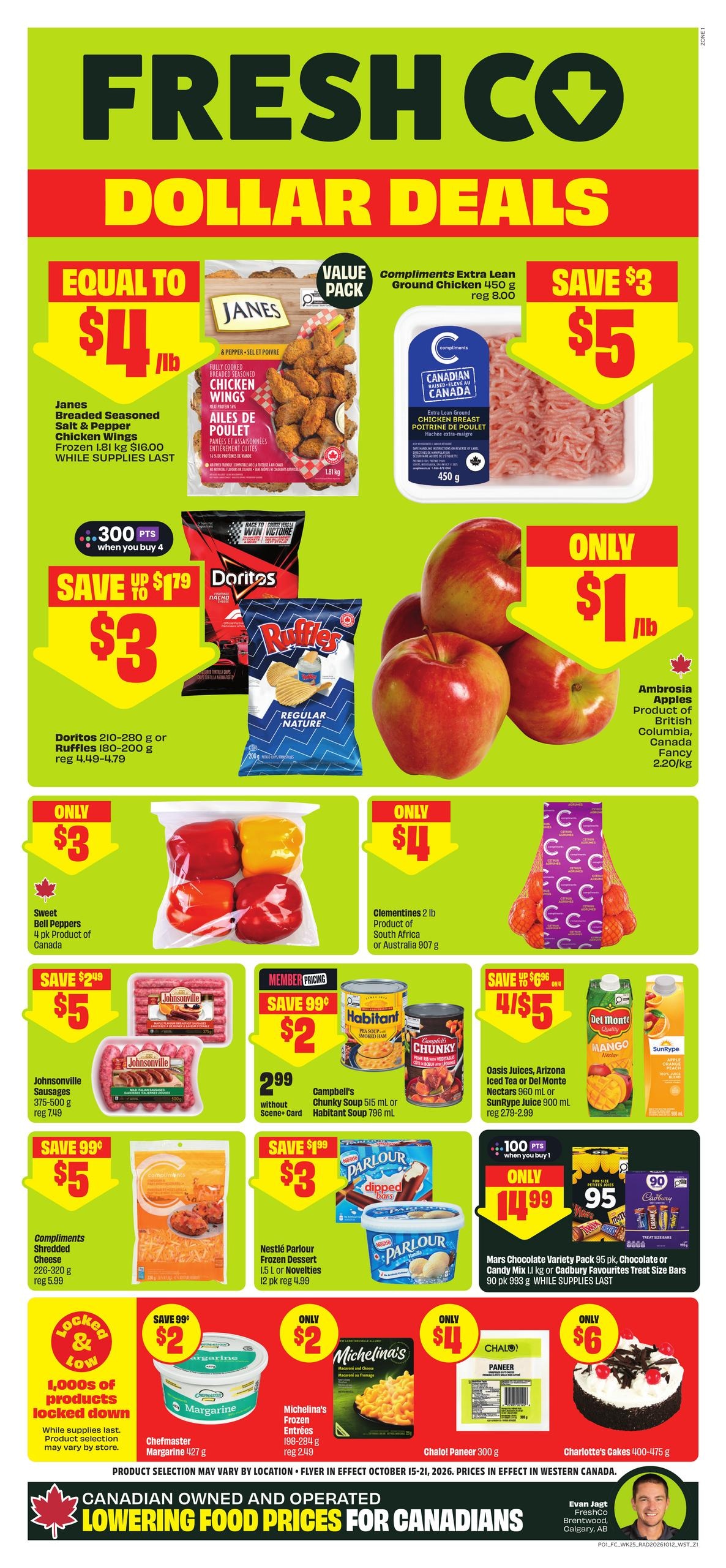 FreshCo flyer page 1