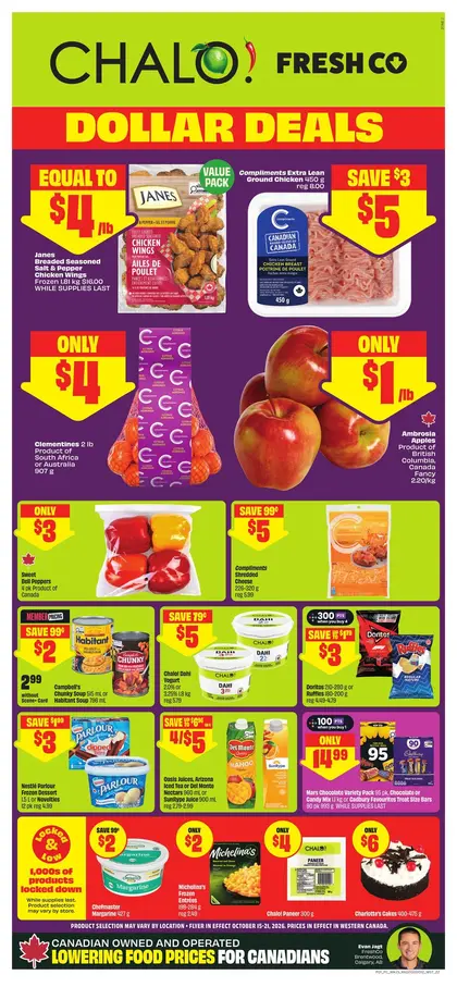Chalo FreshCo Chalo Weekly eFlyer 10/15 - 10/21
