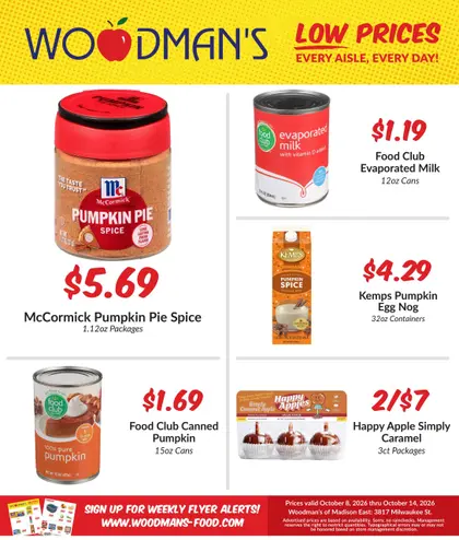 Woodman's Food Market M1000 Weekly