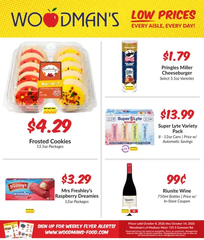 Woodman's Food Market M1000 Weekly