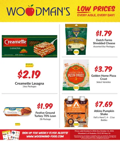 Woodman's Food Market M1000 Weekly