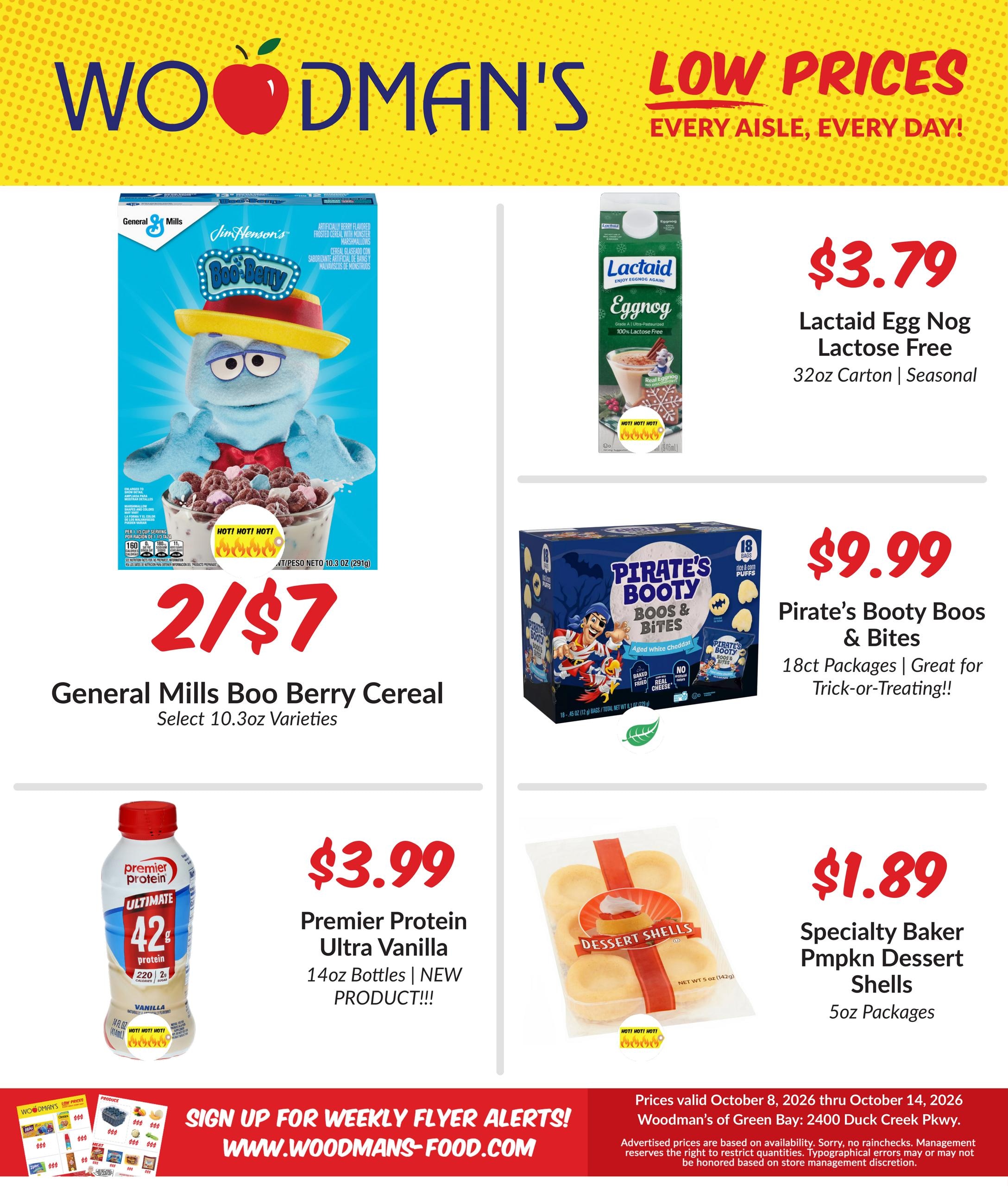 Woodman's Food Market weekly ad page 1