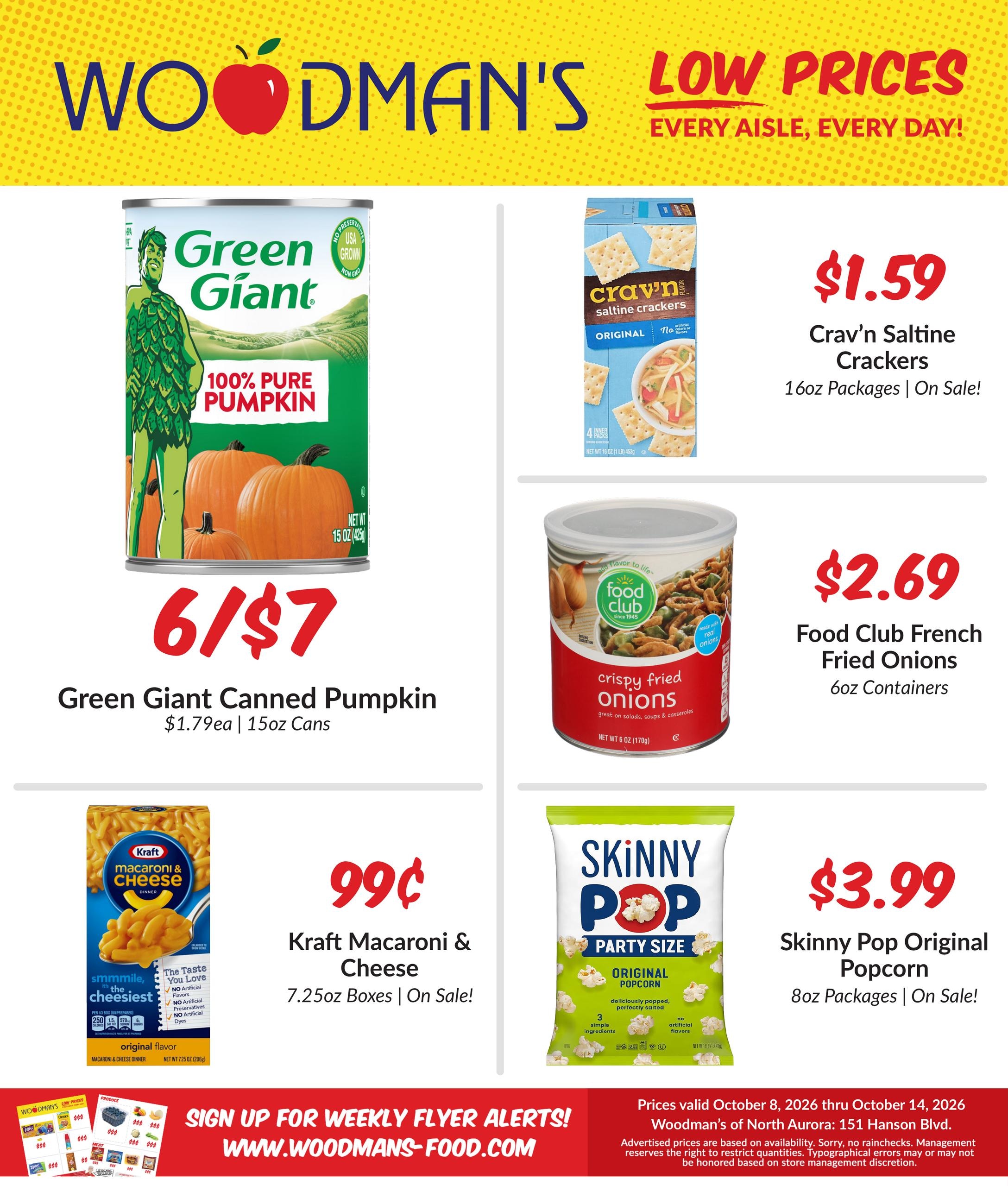 Woodman's Food Market weekly ad page 1