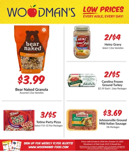 Woodman's Food Market M1000 Weekly