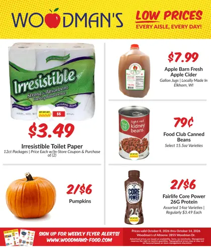 Woodman's Food Market M1000 Weekly