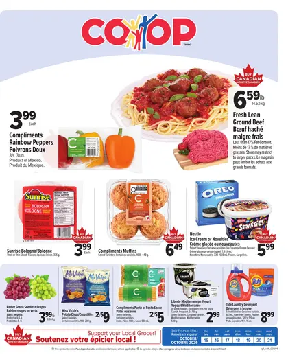 Co-op Weekly eFlyer 10/15 - 10/21