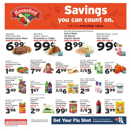 Hannaford Hannaford Week 42 Flyer for Flipp