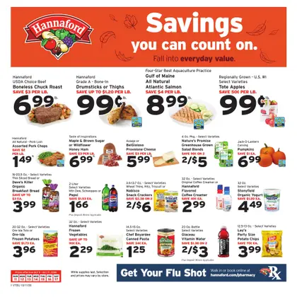 Hannaford Hannaford Week 42 Flyer for Flipp