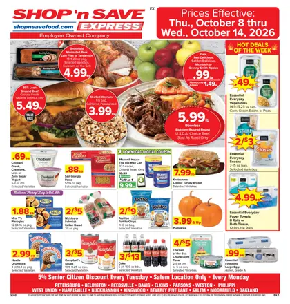 Shop 'n Save Indexed Weekly