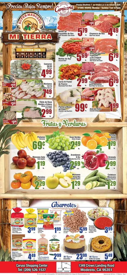 Supermercado Mi Tierra Indexed Weekly