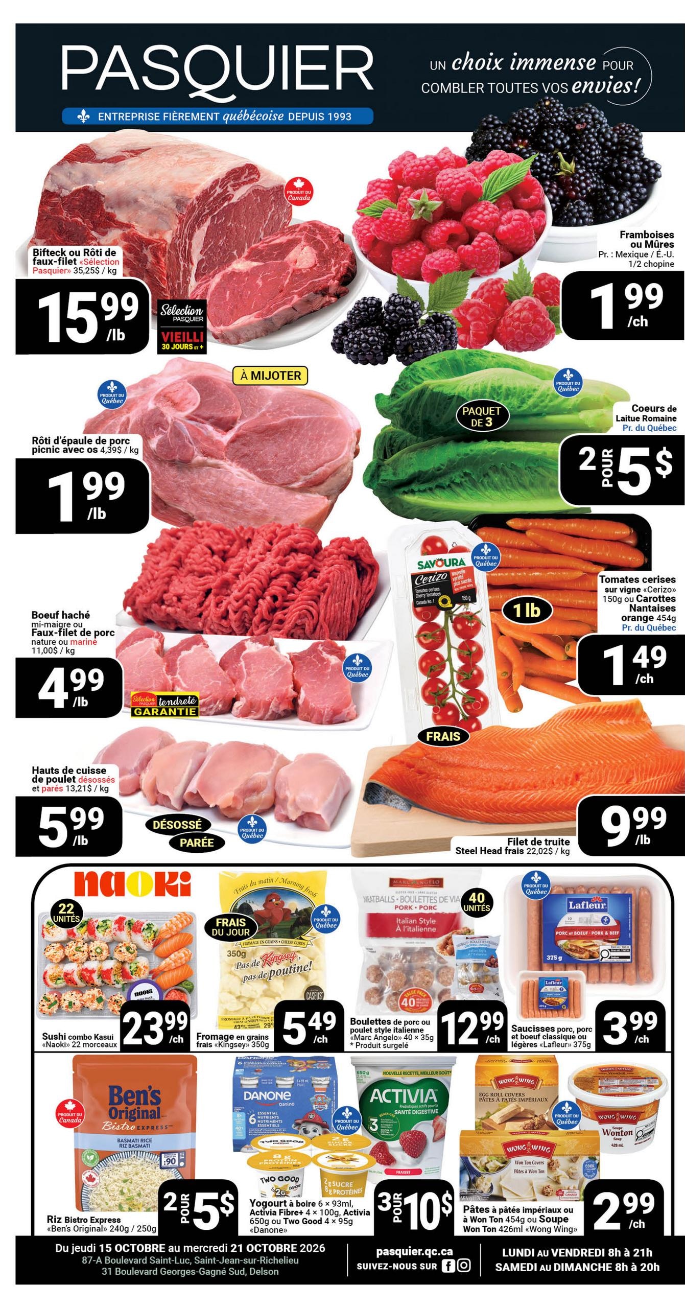 Pasquier flyer page 1