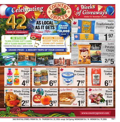 Country Grocer Flyer