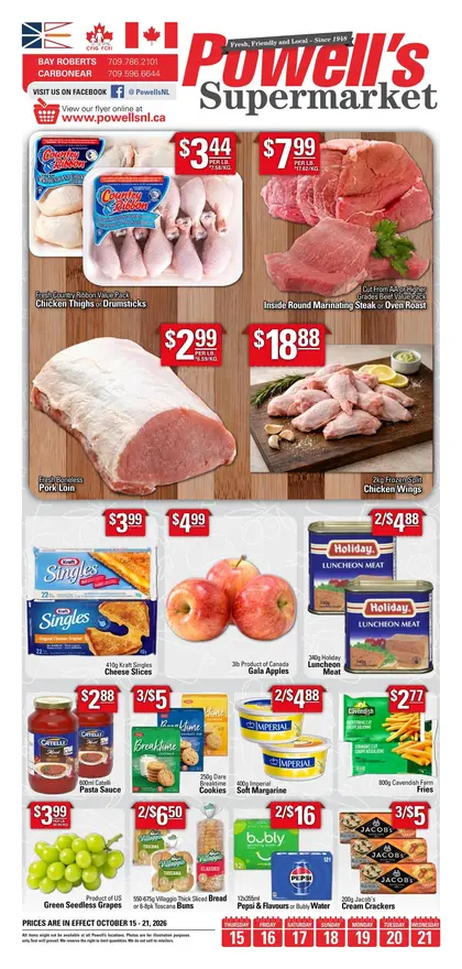 Powell's Supermarket Weekly Flyer